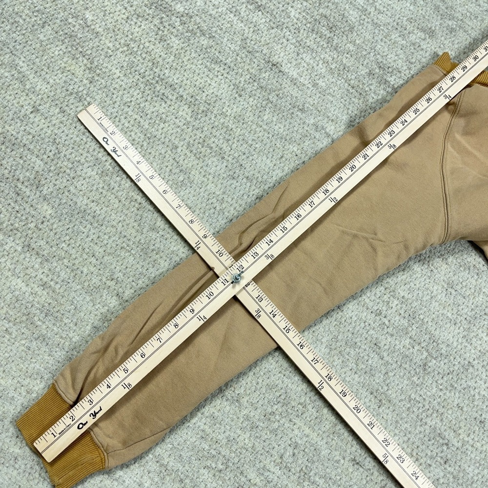 Vintage Harley Davidson Sweatshirt Men XL Brown Crewneck Spellout 90s Y2K - Picture 12 of 13